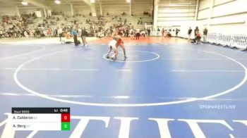 113 lbs Consi Of 16 #2 - Allen Calderon, GA vs Avi Berg, NY