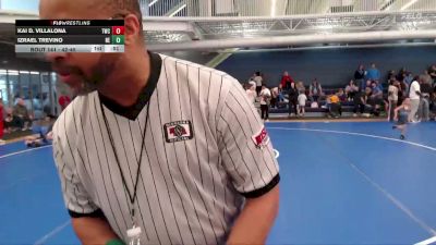 42-45 lbs 7th Place Match - Kai D. Villalona, Thunderbird Wrestling Club vs Izrael Trevino, Nebraska Elite