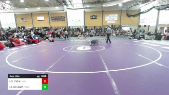 120 lbs Consolation - Gonul Celik, East Haven vs Adriana DeGroat, Framingham