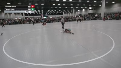 56 lbs Cons. Rd Of 16 - Dane Fier, Minnesota vs Torren Ross, Wisconsin