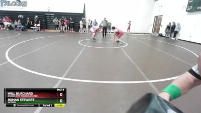 144 lbs Quarterfinal - Roman Stewart, Victory vs Will Burchard, Kansas City Training Center