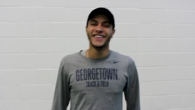 Joe White after finishing third in deep 800m field at PSU National
