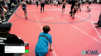 70 lbs Consolation - Jett Hanson, Cowboy Wrestling Club vs Brendon Burns, Kansas Young Guns