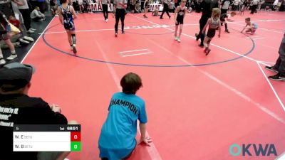 70 lbs Consolation - Jett Hanson, Cowboy Wrestling Club vs Brendon Burns, Kansas Young Guns