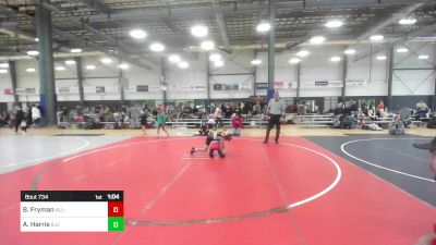 70 lbs Rr Rnd 4 - Bryson Fryman, All-Phase WC vs Asher Harris, Illinois Valley YW