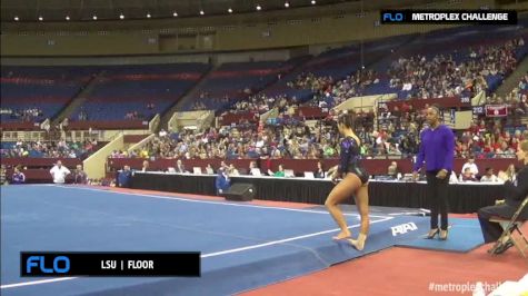 Ashleigh Gnat - Floor, LSU - 2016 Metroplex Challenge