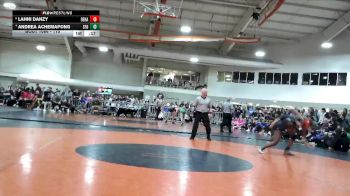 115 lbs 3rd Place Match - Andrea Achemapong, ST FRANCIS DeSALES vs Lahni Danzy, Delaware Hayes