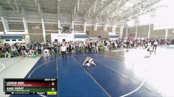 54 lbs Cons. Semi - Legend Bird, Bear River Wrestling Club vs Kade Sweat, Wasatch Wrestling Club