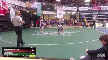 132 lbs Cons. Round 2 - Colson McIntyre, Herington vs John Siess, Seneca-Nemaha Central