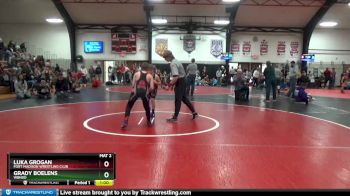 7 lbs Round 3 - Luka Grogan, Fort Madison Wrestling Club vs Grady Boelens, WBNDD