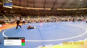 37 lbs Quarterfinal - LELAND SCHRECK, Steel Valley Renegades vs Jude DeWeerd, Westshore Wrestling Club