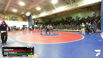 120 lbs Cons. Round 2 - Hugo Gordillo, Schurr vs Gavin Silva, La Quinta