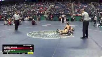4 lbs Cons. Round 2 - Landen Nelson, Hoke County vs Porter Brice, Chapel Hill