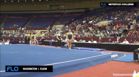 Zoey Schaefer - Floor, Washington - 2016 Metroplex Challenge