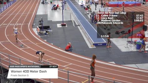 Women's 400m, Finals 5