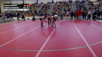 141 lbs Champ. Round 2 - Trenton Cournoyer, UW-Eau Claire vs Marcus McIntyre, Wisconsin-La Crosse