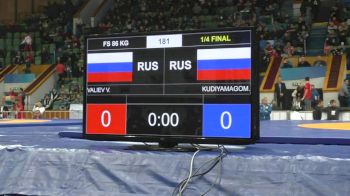 86kg q, Kudiyamegomedov, Russia vs Valiev, Russia
