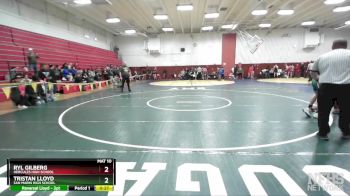 167 lbs Cons. Round 1 - Tristan Lloyd, San Marin High School vs Ryl Gilberg, Hercules High School