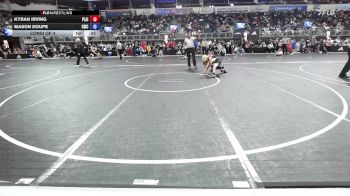 72 lbs Consi Of 4 - Kyran Irving, Plainville Wrestling Club vs Mason Doupe, Cwc