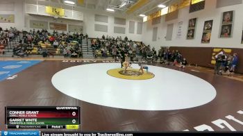 70 A & B Quarterfinal - Garret White, Thermopolis Middle School vs Conner Grant, Lovell Middle School