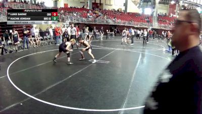 112 lbs 7th Place Match - Luke Saenz, CWO vs Kache Jordan, Monarch Wrestling Club - David City