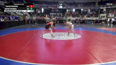 1A-4A 126 Cons. Semi - Jacob Biggers, Cleburne County vs Justin Thomas, Reeltown