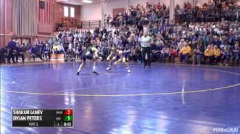 133 m, Josh Alber, UNI vs Cameron Kelly, OU