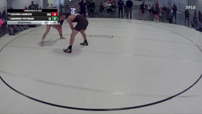 173 lbs Semifinal - Colton Jarecki, CWO vs Andrew Pittman, GI Grapplers