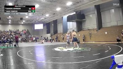 184 lbs Champ. Round 1 - Alex Tempus, West Virginia University Institute Of Technology vs Dakota Johnson, St. Andrews University