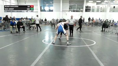 136 lbs Round Of 16 - Elijah Gagliardi, Silverback WC vs Max Arndt, Concord