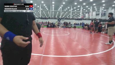 130 lbs Naima Ghaffar, Indiana Gold vs Madison Black, California Gold