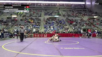 138 lbs Semifinal - Dylan Ogg, Adams Central vs Liam Bumgardner, Western
