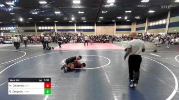 126 lbs Round Of 128 - Noe Cisneros, Grizzlies vs Gael Delgado, Team Thunder