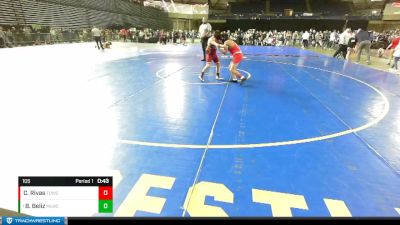 105 lbs Semifinal - Brantley Beliz, Moses Lake Wrestling Club vs Conrado Rivas, Toppenish USA Wrestling Club