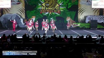 Cheer and Dance Xtreme - FINESSE [2026 L2 Junior - Flex Day 1] 2026 ASC King of the Jungle Chicago Showdown