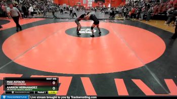 160 lbs Semifinal - Aarron Hernanadez, Arlington Heights (HERSEY) vs Max Astacio, Woodstock (MARIAN)