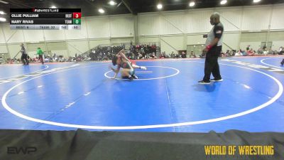 110 lbs Quarterfinal - Ollie Pulliam, Best Trained 14U 1 vs Nary Rivas, Team Dash 14U