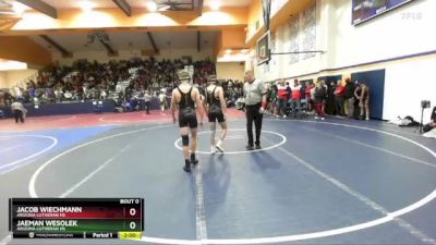 126 lbs Round 3 - Jaeman Wesolek, Arizona Lutheran HS vs Jacob Wiechmann, Arizona Lutheran HS