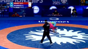 60 kg Quarterfinal - Saeid Morad Esmaeili Leivesi, IRI vs Nursultan Bazarbayev, KAZ