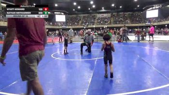 40 lbs Round Of 16 - Wyatt Howard, York vs Nathan Niethammer, Wernersville