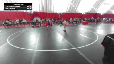 110 lbs Cons. Semi - Everett Dorshorst, Askren Wrestling Academy vs Kale Crass, Weigh-in Club