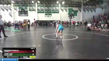 117 lbs Round 4 - Madison Smalls, Foothill vs Amri Law, Shadow Ridge