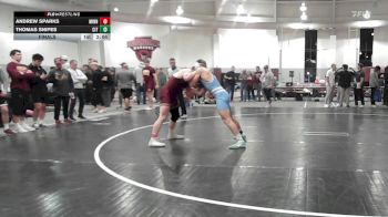 165 lbs Final - Andrew Sparks, Minnesota vs Thomas Snipes, The Citadel