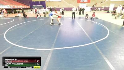 190 lbs Cons. Round 1 - Logan McClellan, Ohio vs Jaelyn Sides, Blue Valley Southwest High School Wrestling