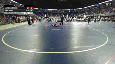 56 lbs 7th Place - Aaron Glennon, Exeter Twp vs Dirk Davis, Bloomsburg