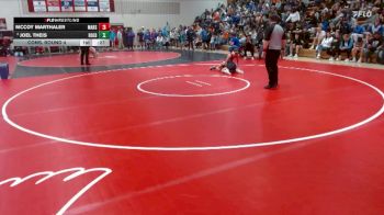 107 lbs Cons. Round 4 - Joel Theis, Holdingford vs McCoy Marthaler, Marshall
