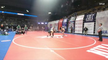 190 Class 1 lbs Quarterfinal - Markos Black, Marceline vs Justice James, Lathrop