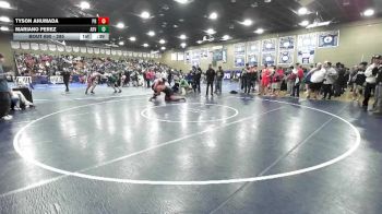 285 lbs Cons. Round 1 - Tyson Ahumada, Paso Robles vs Mariano Perez, Arvin