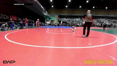 67 lbs Round Of 16 - Bryce Villers, Highland Hornets vs Cullen Mathews, Buckaroo Wrestling Club