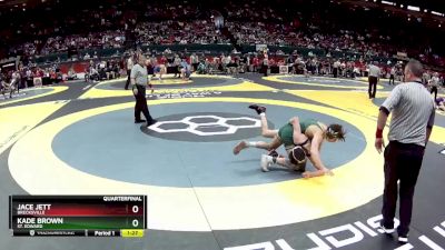 D1-138 lbs Quarterfinal - Jace Jett, Brecksville vs Kade Brown, St. Edward